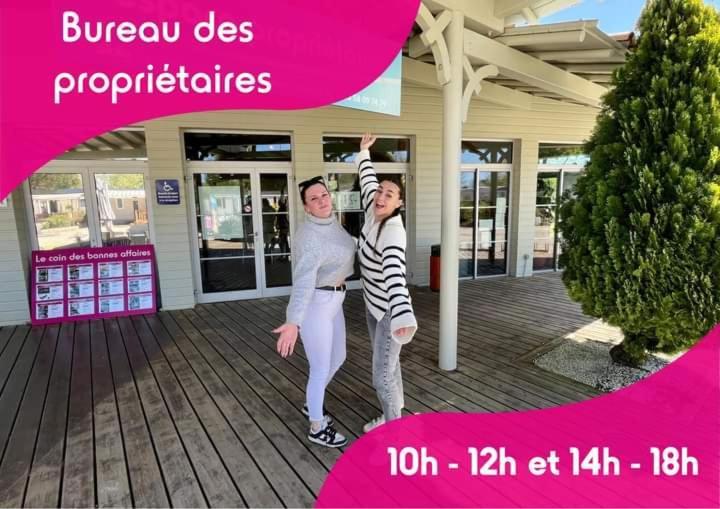 Mobil Home 43 Dans Camping 4 Etoiles Gastes 外观 照片